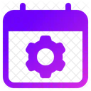 Calendario Configuracao Gerenciamento De Tempo Ícone