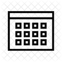 Calendario Data Programacao Ícone