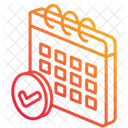 Calendario Data Programacao Ícone