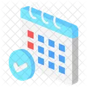 Calendario Data Programacao Ícone