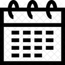 Calendario Data Programacao Icon