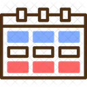 Calendario Agenda Online Planejador Digital Ícone