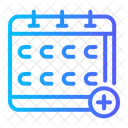 Calendario Consulta Medica Agendamento Ícone