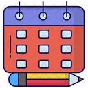 Calendario Calendario Fecha Icono