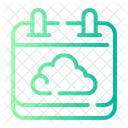 Calendario Meteorologia Clima Icono