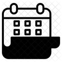 Calendario Agenda Data Ícone