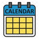 Calendario Agenda Data Ícone