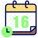 Calendario 16  Icono