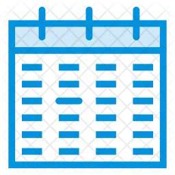 Calendario  Icono