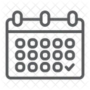Calendario Data Programacao Ícone