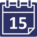 Calendario Data Dia Ícone