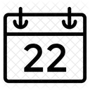 Calendario Data Programacao Ícone