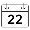 Calendario Data Programacao Ícone