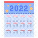 Calendario 2022  Icono