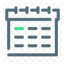 Calendário  Ícone