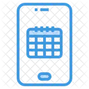 Calendario Telefono Inteligente Fecha Icono