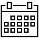 Data Calendario Programacao Ícone