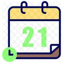 Calendario 21  Icono