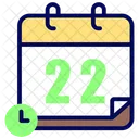 Calendario 22  Icono