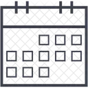 Calendário  Ícone