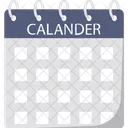 Calendário  Ícone