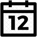 Calendario Evento Programacao Ícone