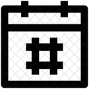 Calendario Agenda Datas Ícone