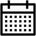 Calendario Agenda Agenda Ícone