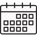 Calendário  Ícone