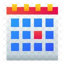 Calendario Fecha Dia Icono