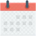 Calendario Fecha Horario Icono
