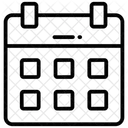 Calendario Data Programacao Ícone