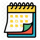 Calendario Mes Programacao Ícone