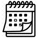 Calendario Data Programacao Ícone