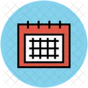 Calendario Agenda Muro Icon