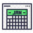 Calendario  Icono