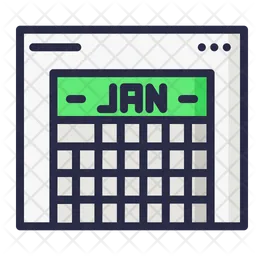 Calendario  Icono