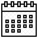 Calendario Data Programacao Ícone