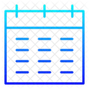 Calendário  Ícone