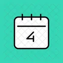 Calendario  Icono