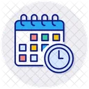 Calendario Fecha Hora Icono