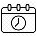 Calendario Data Gerenciamento De Tempo Ícone