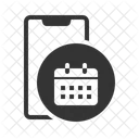 Calendario Telefono Inteligente Movil Icono