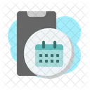 Calendario Telefono Inteligente Movil Icono