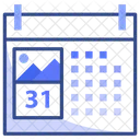 Calendario Agenda Data Ícone