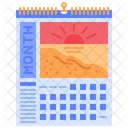 Calendario  Icono