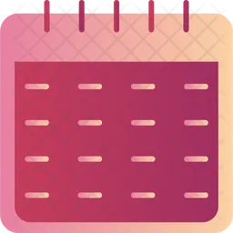 Calendario  Icono