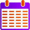 Calendário  Ícone