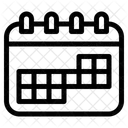 Calendario Data Programacao Ícone
