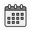 Calendario Data Dia Ícone